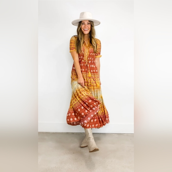 Free People Rare Feelings Maxi Dress! - Picture 2 of 12